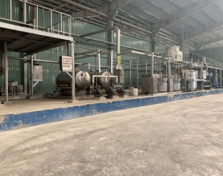 Manufacturing equipment of chemicals in Vietnam factory