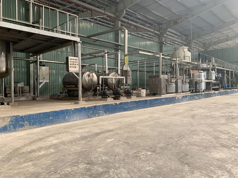 Manufacturing equipment of chemicals in Vietnam factory